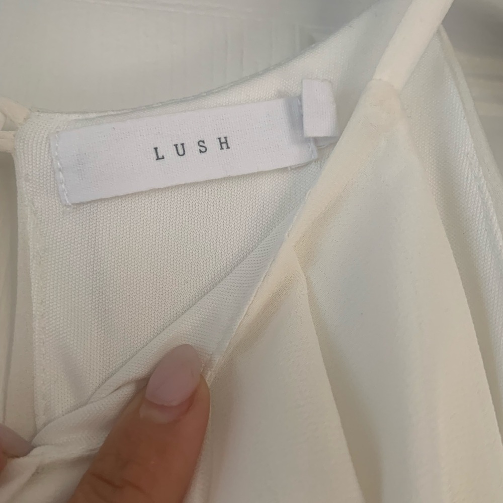 Lush white dress